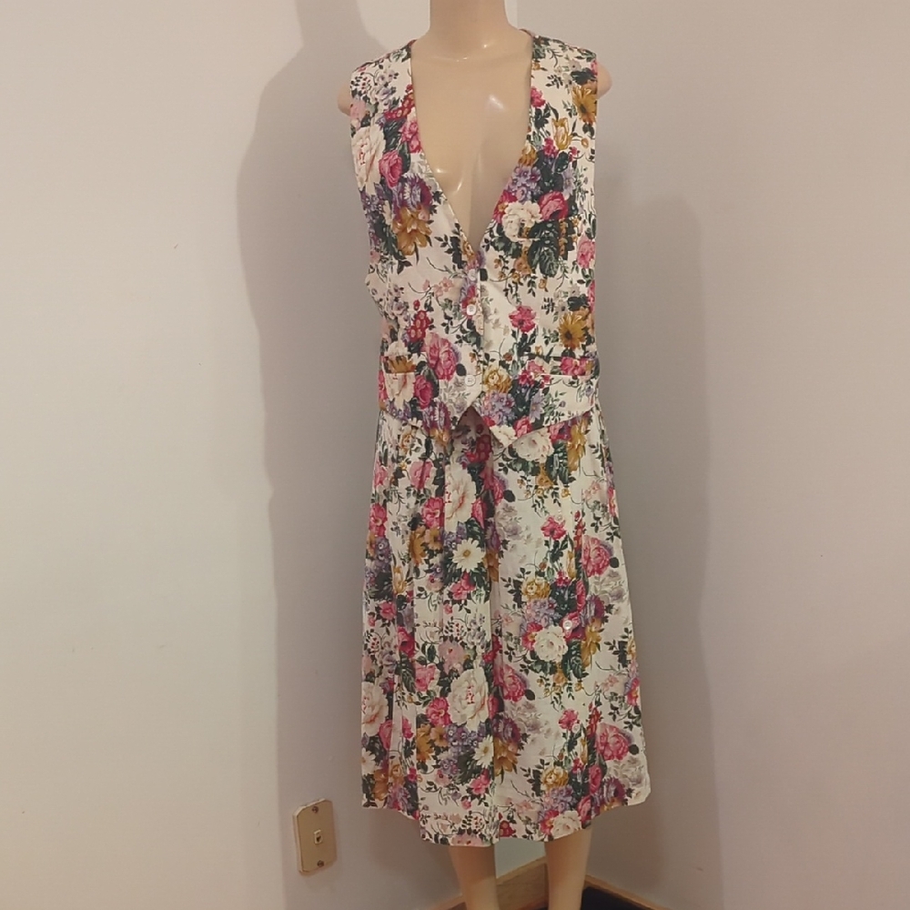 JH Collectibles Pink and Purple Ruched Ruffled Sundress